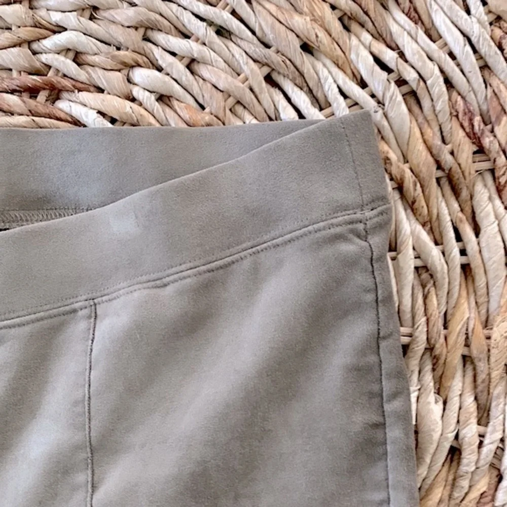 NYDJ Faux Suede Pull-on Bootcut Pants